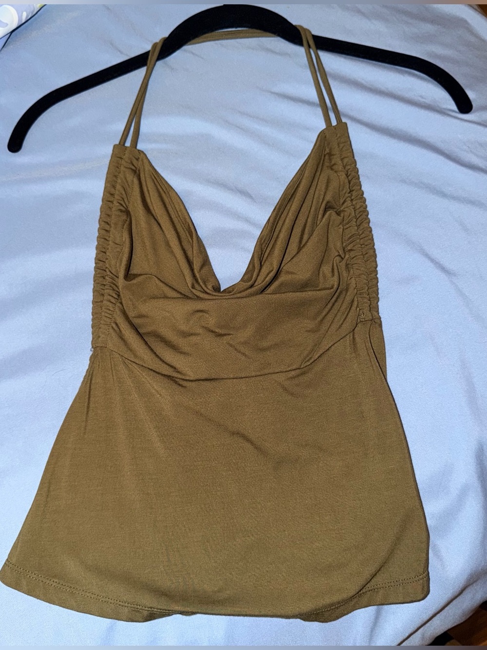 NWT Free People Open Back Tie Halter S